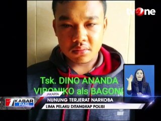 Lima Orang Pemasok Sabu ke Nunung Ditangkap