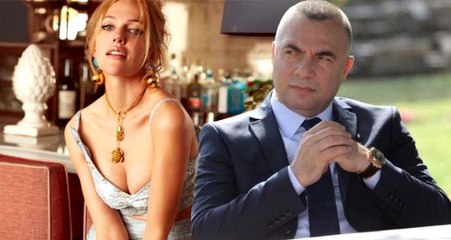 Oktay Kaynarca, posterleri önünde poz veren Meryem Uzerli'nin fotoğraflarını paylaştı