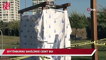 Zeytinburnu sahilinde garip olay: Elleri bağlı halde direğe asılı bulundu