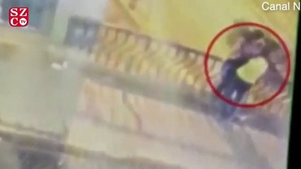 Peru'da köprüde öpüşen çift düşerek feci bir şekilde can verdi