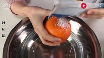 【Orange treatment for winter colds】冬天感冒咳嗽，只要一个橙子加点这个，马上就搞定，比吃药强多了