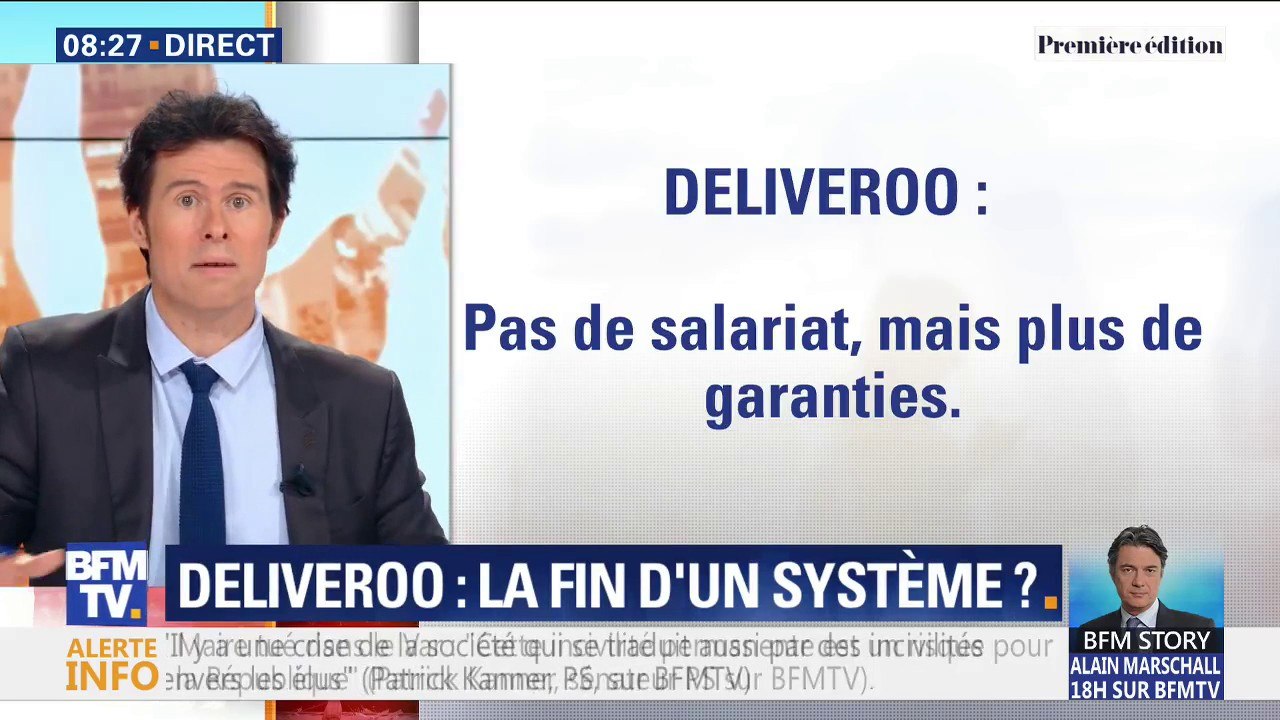 ÉDITO - Deliveroo: "Beaucoup de livreurs demandent à être mieux payés, pas à devenir salariés"