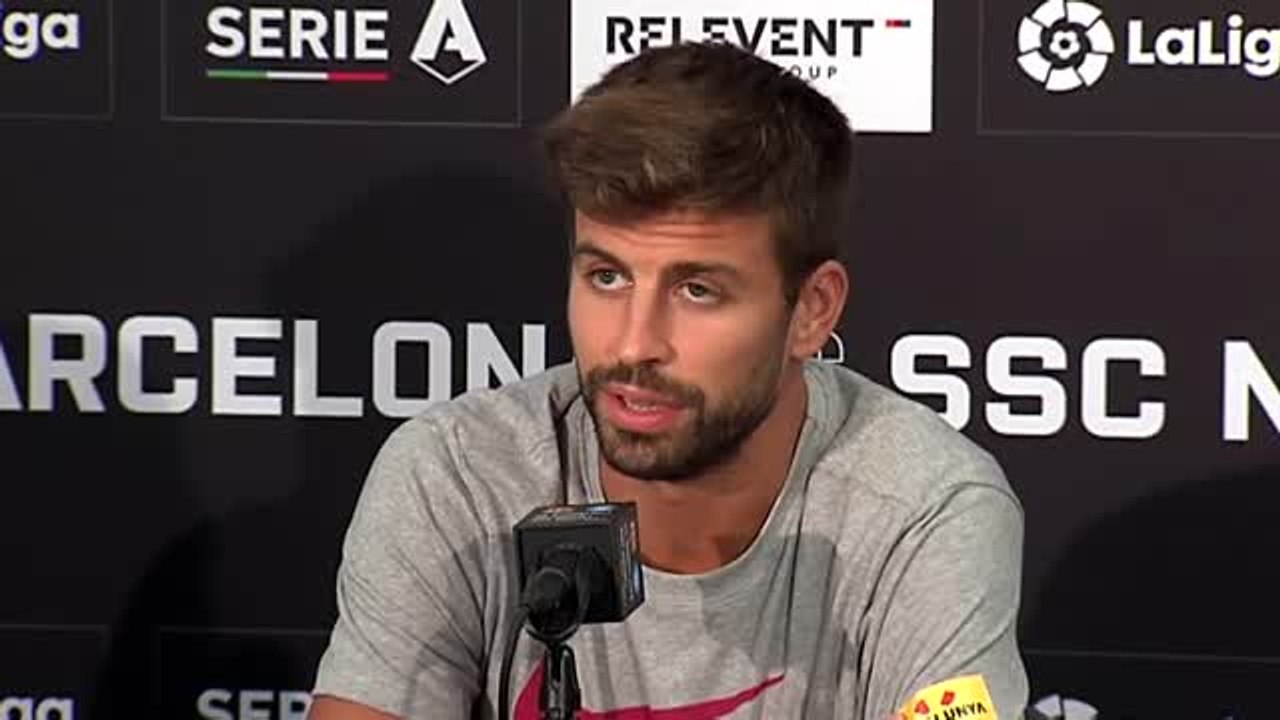 Piqué: "Podríamos tirar la Liga y la Copa como otros, pero a nosotros no nos gusta jugar a la ruleta rusa"