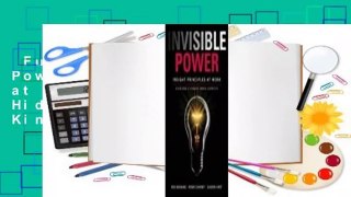 Full version  Invisible Power: Insight Principles at Work: Everyone's Hidden Capacity  For Kindle