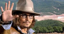 Dünyaca ünlü oyuncu Johnny Depp'in fan hesabından şaşırtan Kaz Dağları paylaşımı