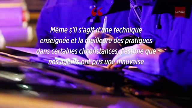 Texas : des policiers à cheval tiennent un homme noir avec une corde