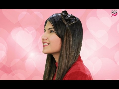 Valentine's Day Hairstyles | How To Make Heart Shaped Braid - POPxo
