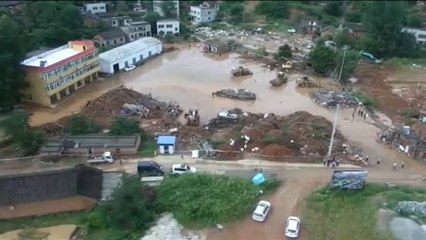 13 muertos por las inundaciones en el centro de China