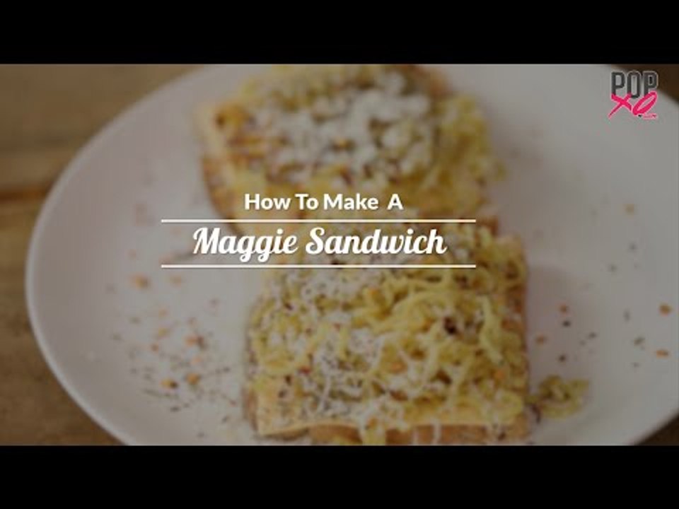 How To Make A Maggi Noodles Sandwich - POPxo Yum