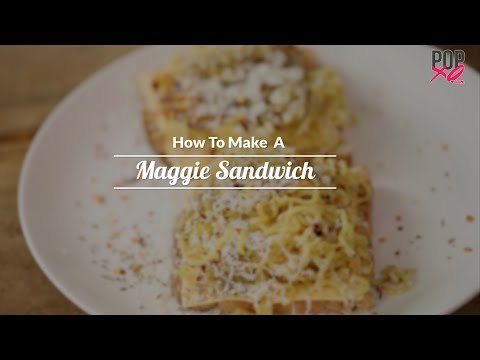 How To Make A Maggi Noodles Sandwich - POPxo Yum