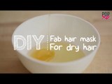 Quick DIY Hair Mask For Dry Hair | Homemade Hair Mask For Damaged Hair | POPxo