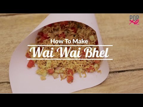 How To Make Wai Wai Bhel At Home - Evening Snacks Recipe - POPxo Yum