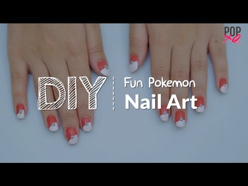 DIY - Pokemon Go Nail Art | Trending Nail Design - POPxo