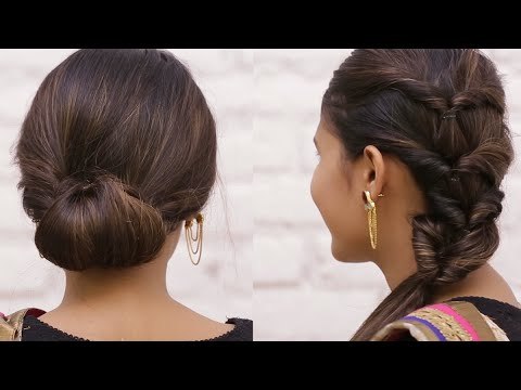 2 Super Pretty Hairstyles For Wedding Functions | Wedding Hairstyles for Girls - POPxo