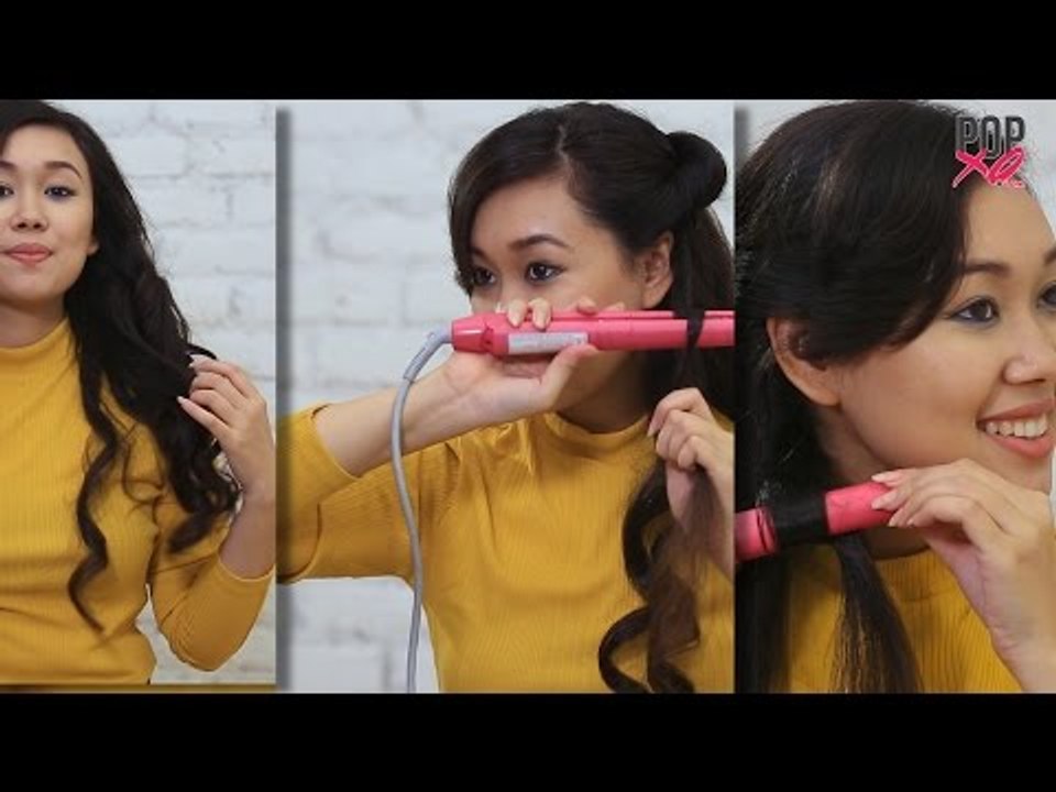 How To Curl Your Hair With A Flat Iron - POPxo
