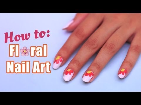 How To Make Pretty Floral Nail Art | Nail Designs - POPxo