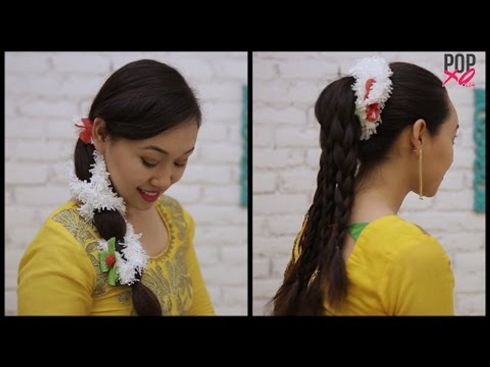 2 Ways To Wear A Gajra This Shaadi Season | Wedding Hairstyles with Flowers - POPxo