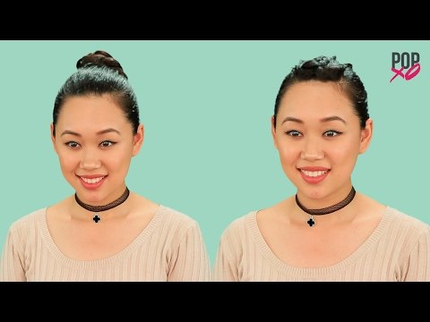 2 Easy Ways To Make A Braided Top Knot Bun - POPxo