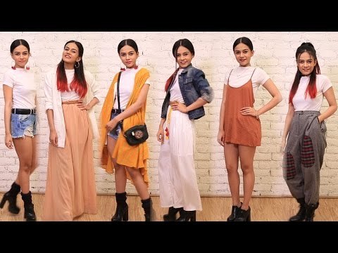 One T-Shirt, Six Ways! | How To Style Your White T-Shirt - POPxo