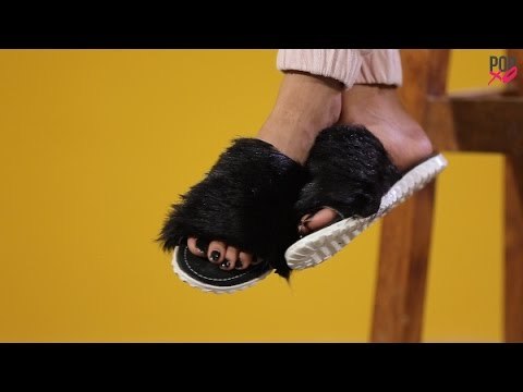 DIY Fur Sliders - POPxo