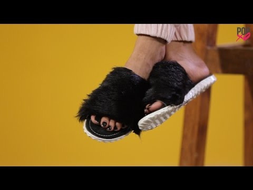 DIY Fur Sliders - POPxo