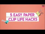 5 Easy Paper Clip Life Hacks - POPxo
