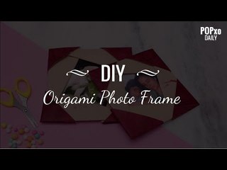 DIY Origami Photo Frame - POPxo