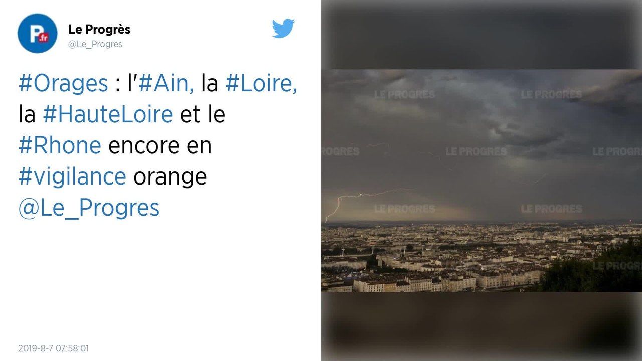 D'importants dégâts en Rhône-Alpes après les violents orages