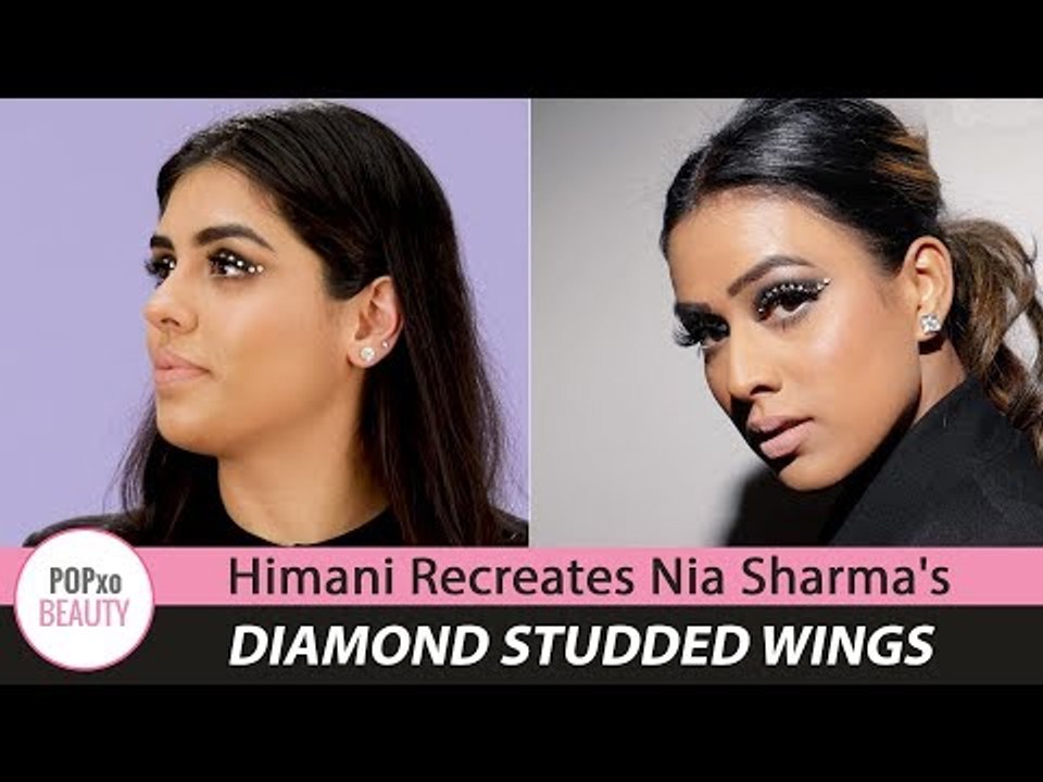 Himani Recreates Nia Sharma's Diamond Studded Wings - POPxo