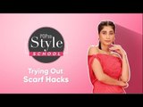 Style School: Trying Out Scarf Hacks - POPxo