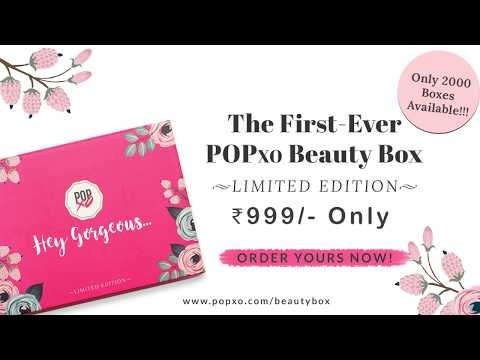 The First Ever Beauty Box By POPxo - POPxo Beauty