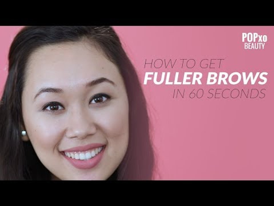 How To Get Fuller Brows In 60 Seconds | Eyebrows Tutorial - POPxo Beauty