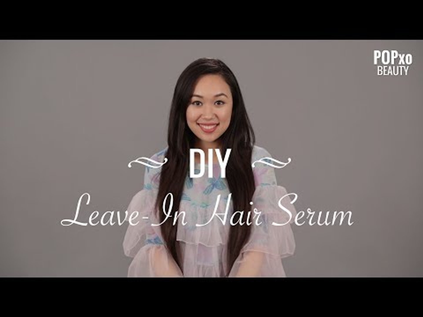 Homemade DIY Leave-In Hair Serum For Dry And Brittle Hair - POPxo Beauty -  video Dailymotion