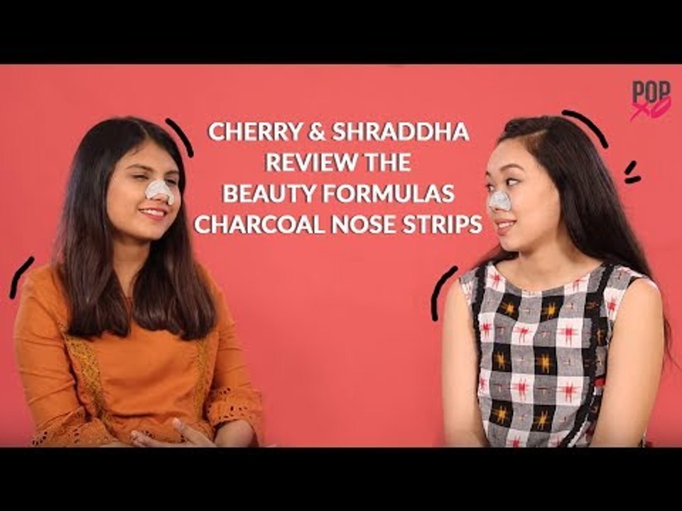 Cherry & Shraddha Reviews : DIY Charcoal Nose Cleansing Strips - POPxo Beauty
