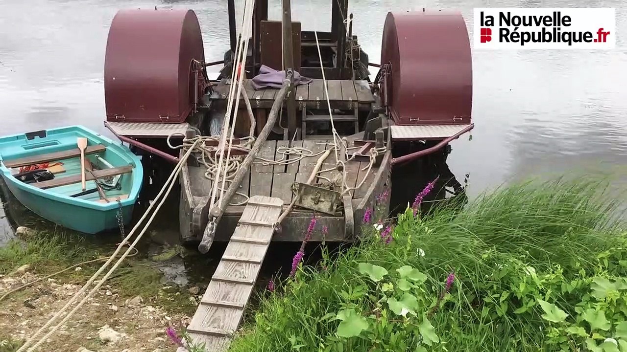 VIDEO. Blois : Une toue à aube sur la Loire comme au XIXe siècle