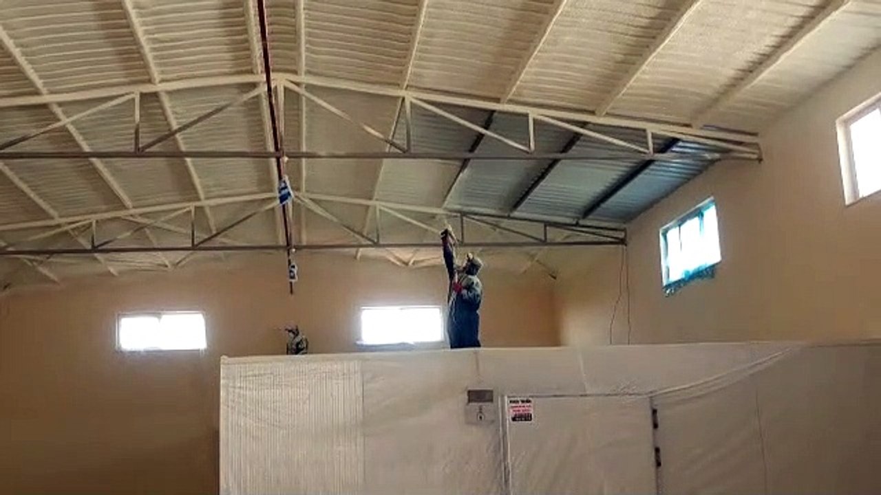 Trapez Sac Sprey Poliuretan Kaplama Uygulamamiz/ 0533 662 9268 0544 332 6860/www.birpol.com