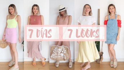 Vestir bien con Toks: 7 looks para 7 días