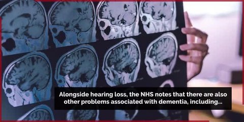 Could your hearing indicate if you have dementia?