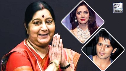 Times When Sushma Swaraj Helped Bollywood Celebrities