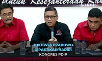 Jokowi dan Prabowo Dipastikan Hadiri Kongres PDIP di Bali
