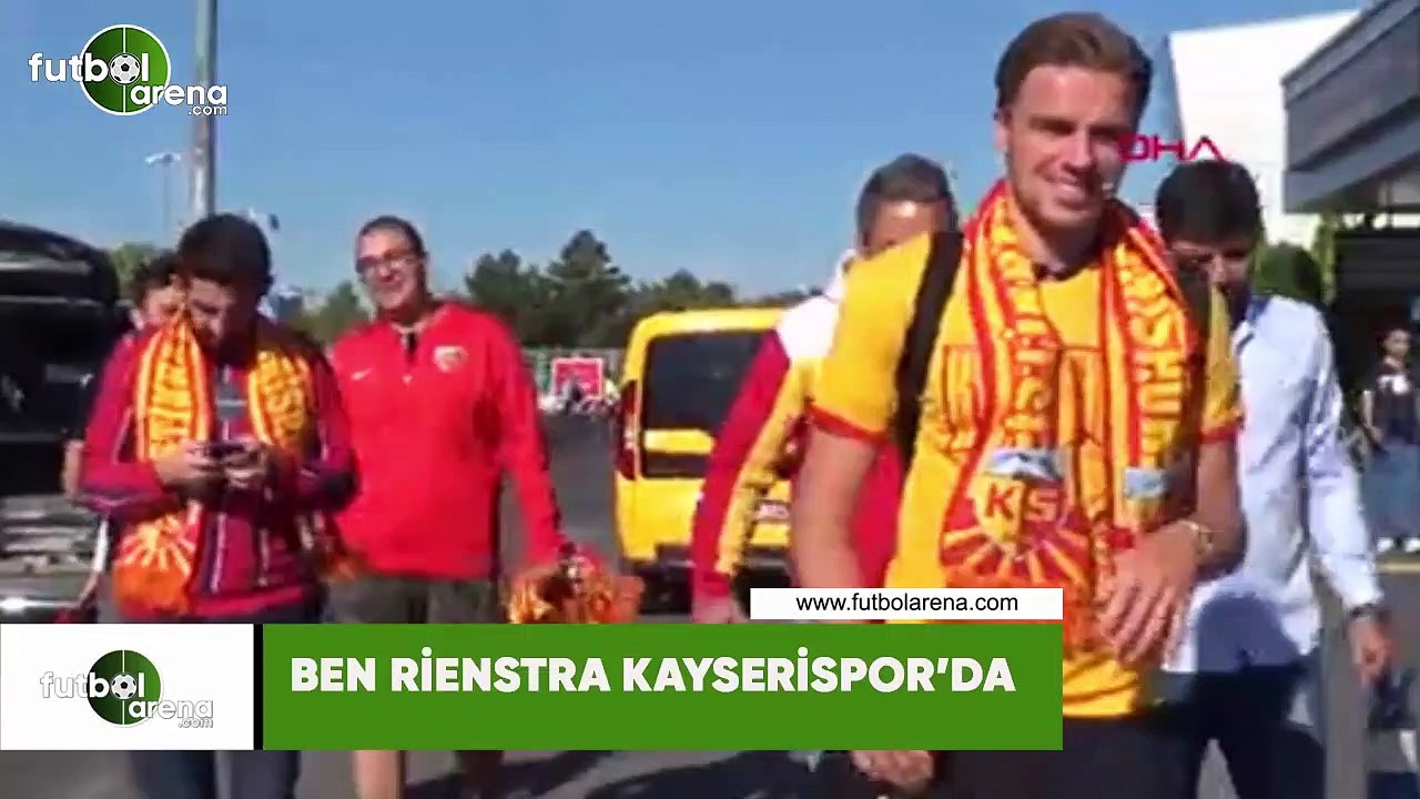 Ben Rienstra Kayserispor’da