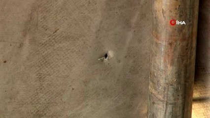 Evinin bahçesinde çocuklarıyla oturan kadının başına maganda kurşunu isabet etti