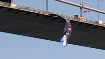 SPOR FSM Köprüsü'ne 'UEFA Süper Kupa' bayrağı asıldı