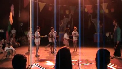 9 Fête de fin de centre - juillet 2019 - Bâtons du diable - 8/10 ans