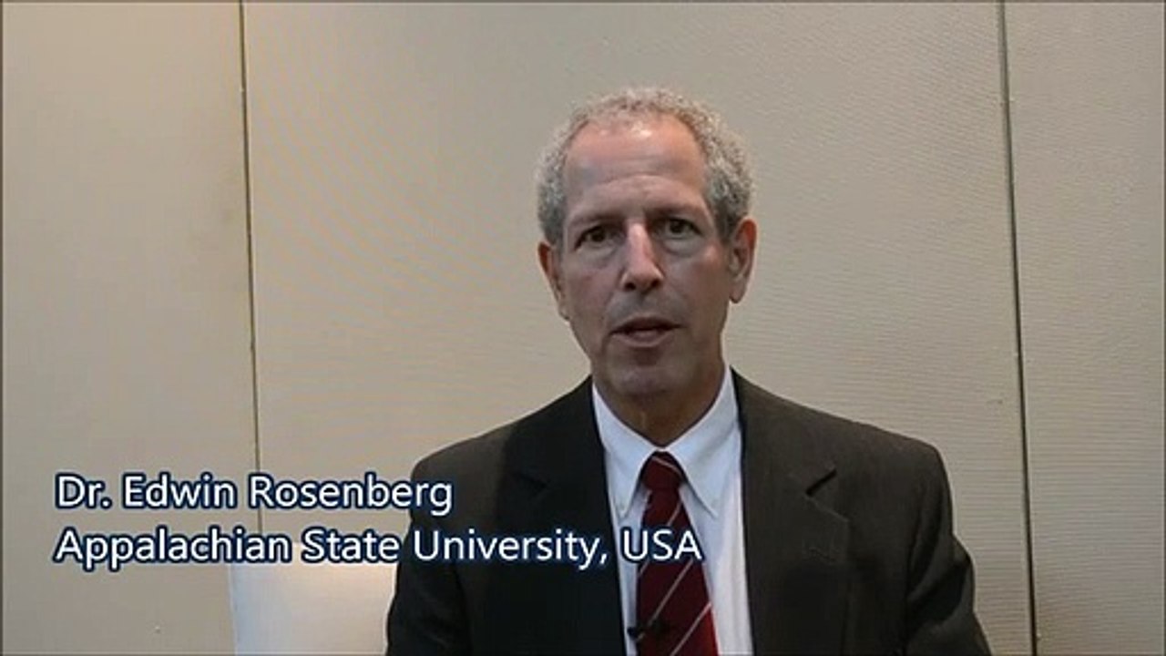 Dr. Edwin Rosenberg at PSSIR Conference 2015 by GSTF Singapore