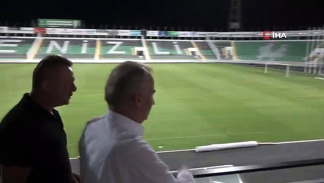 Başkan Osman Zolan Denizli stadını inceledi