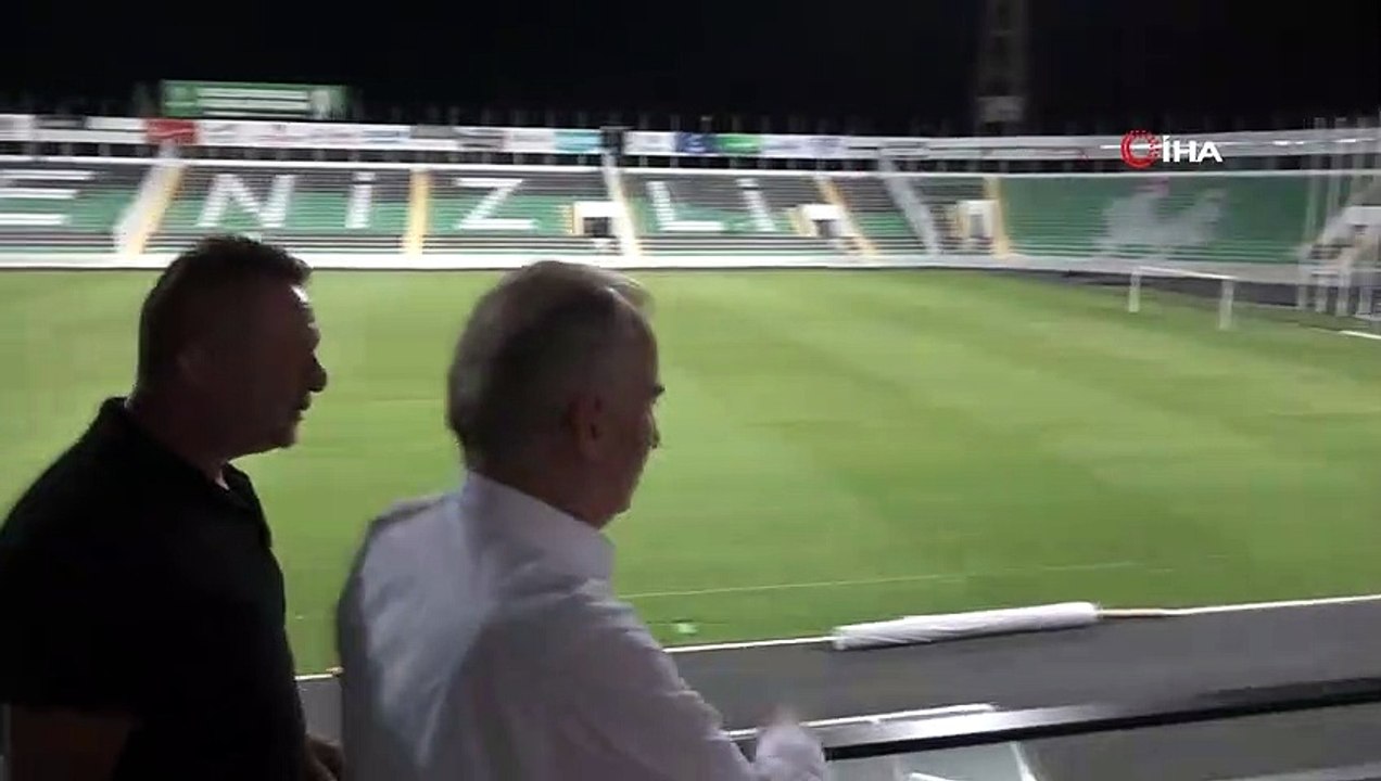 Başkan Osman Zolan Denizli stadını inceledi