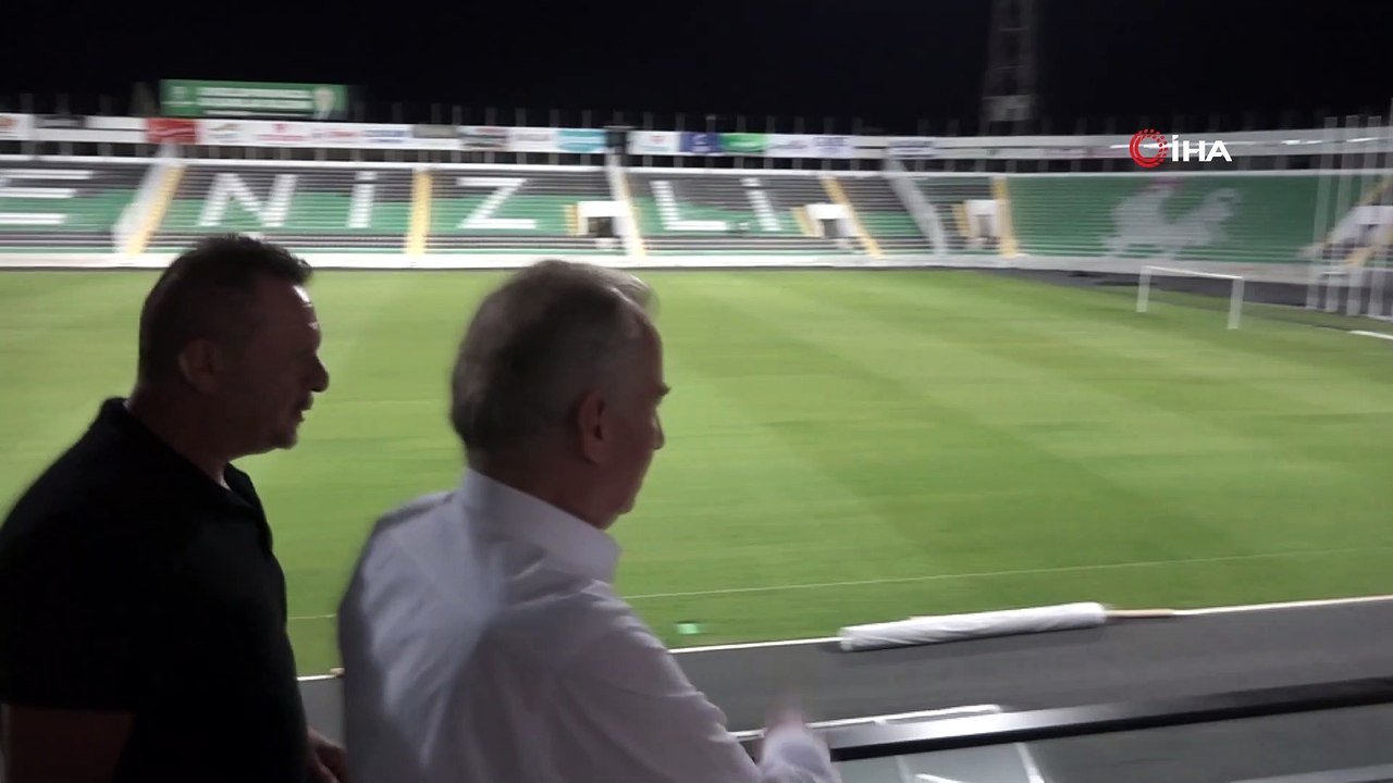 Başkan Osman Zolan Denizli stadını inceledi