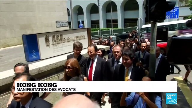 À Hong Kong, les avocats dans la rue pour faire respecter l'état de droit
