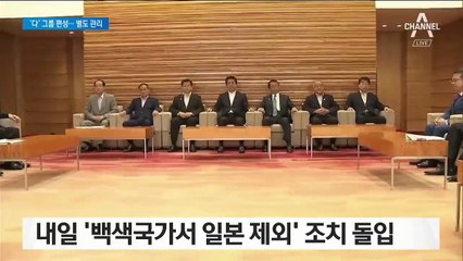 정부, ‘일본 제외’ 조치 돌입…‘다’ 그룹 만들어 따로 관리